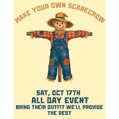 Make Your Own Scarecrow